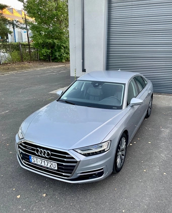 Audi A8 cena 250000 przebieg: 85000, rok produkcji 2018 z Mysłowice małe 121